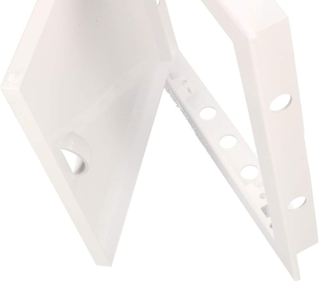 KOTARBAU Revisionstür 40 x 50 cm Alle Grössen Kunstoff ABS Inspektionstür Weiss Wartungsklappe Schna
