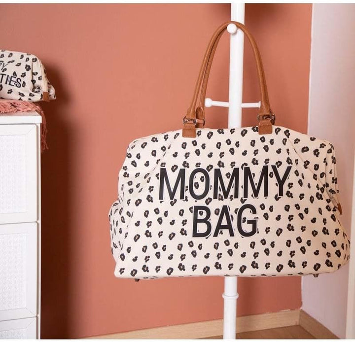 CHILDHOME Mommy Bag, Wickeltasche, Mutterschaft, Reisetasche, grosse Kapazität, Wickelunterlage, ver