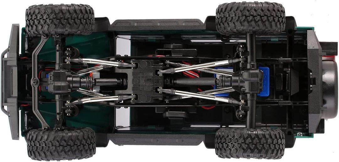 INJORA Edelstahl Hoher Abstand Chassis-Links Steering Link Set für TRX4M Upgrade 1/18 RC Crawler 9 S