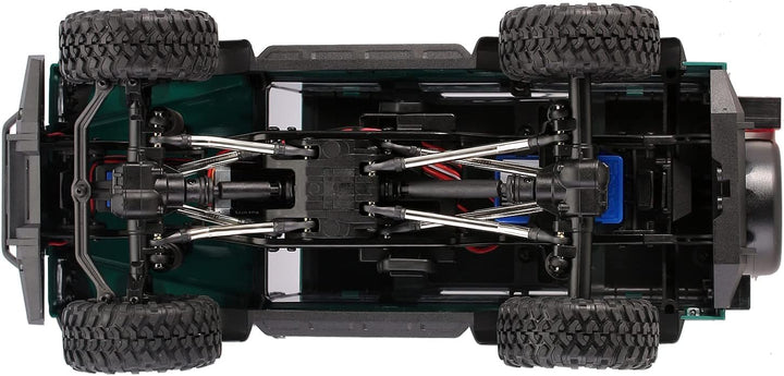 INJORA Edelstahl Hoher Abstand Chassis-Links Steering Link Set für TRX4M Upgrade 1/18 RC Crawler 9 S