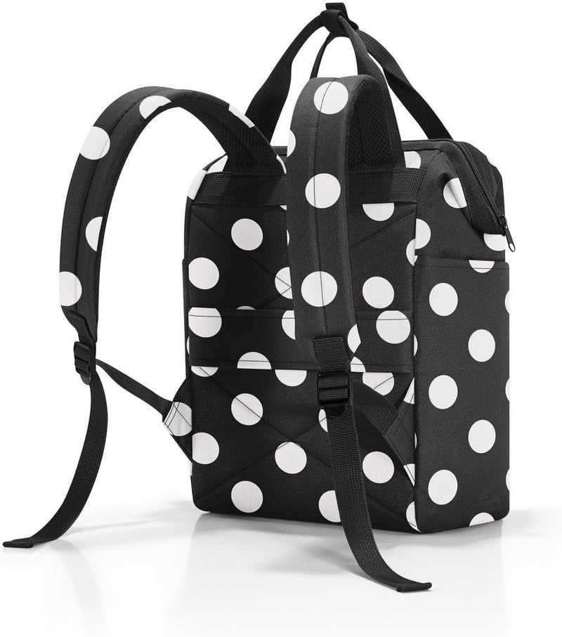 reisenthel allrounder R JR, Rucksacktasche Einheitsgrösse Dots White, Einheitsgrösse Dots White