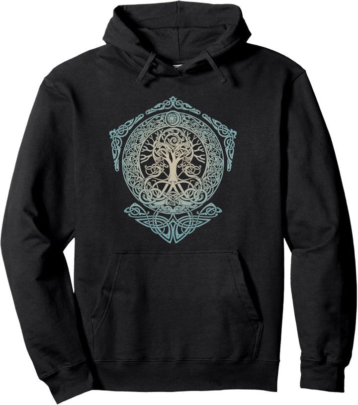 Mutter Natur Wurzeln Lebensbaum Yggdrasil Männer Frauen Pullover Hoodie