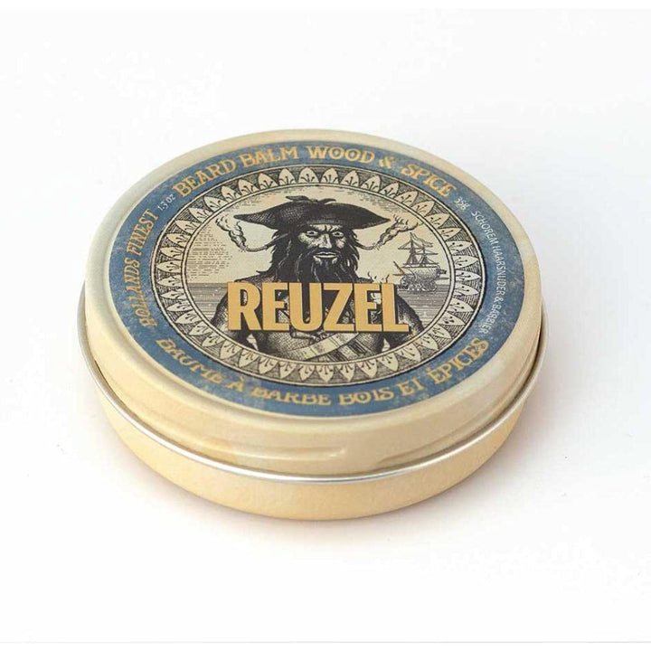 Reuzel Bartpflegeset Geschenkset - Beard Box 6-tlg. | Bartöl, Bartbalsam & Beard Foam Wood & Spice,