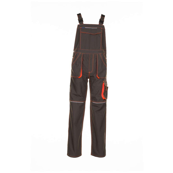 Planam Grösse 44 Unisex Basalt Neon Latzhose Oliv orange Modell 6232 Oliv/Orange 44, Oliv/Orange 44
