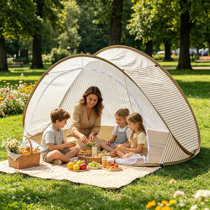Strandzelt für Kinder - Tragbar Leicht Aufbaubar Sonnenschutz - Sonnenschutz für Kinder - für Freund