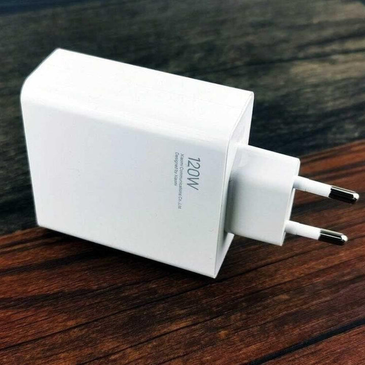 Xiaomi Mi Travel Charger Combo Set with USB-A to Type-C Charging Cable 1m, 120W White EU BHR6034EU
