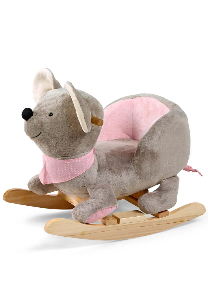 Sterntaler Schaukeltier, Maus Mabel, Alter: 12-36 Monate, Grau/Mehrfarbig Maus Mabel 2020, Maus Mabe