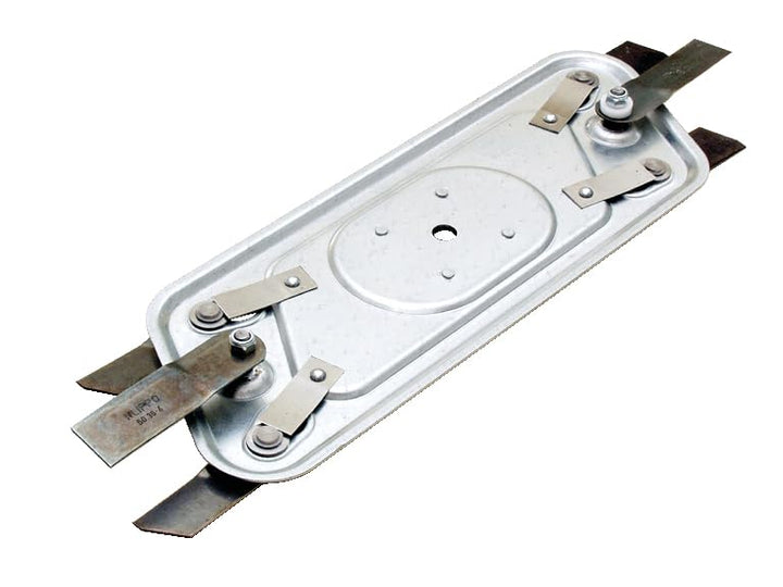 Ratioparts Rasenmähermesser 530 mm, Bohrung-Ø 14,0 mm Rund, Stärke 8,5 mm