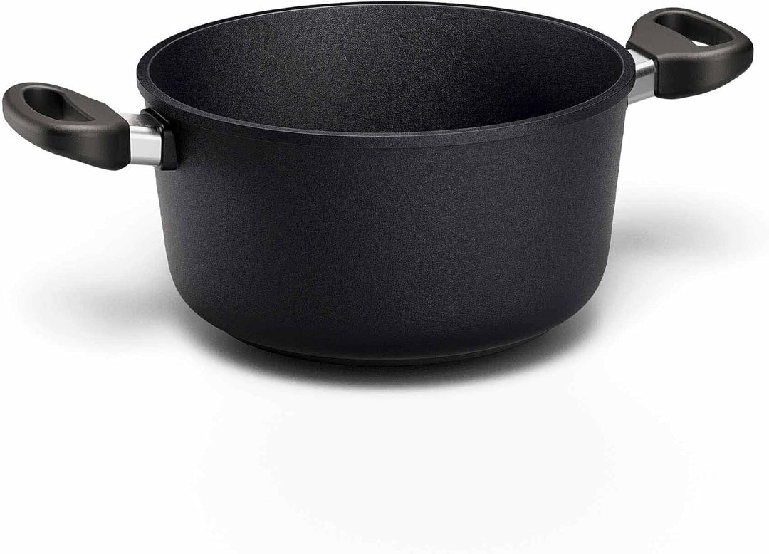 Hoffmann Kochtopf STONIQ, Handgegossen, Made in Germany, IQ-SHIELD Antihaftbeschichtung, PFAS-frei,