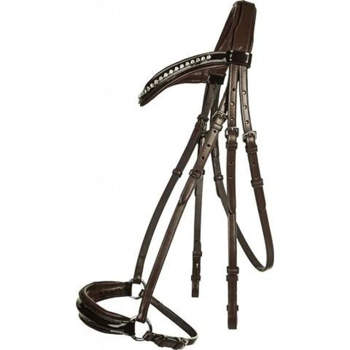 HKM Trensenzaum Carolin braun Pony S Single Braun, S Single Braun