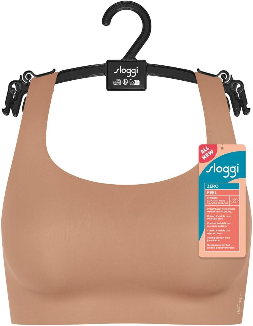Sloggi Damen Zero Feel 2.0 Top M Nostalgic Brown, M Nostalgic Brown