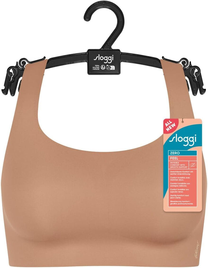 Sloggi Damen Zero Feel 2.0 Top M Nostalgic Brown, M Nostalgic Brown