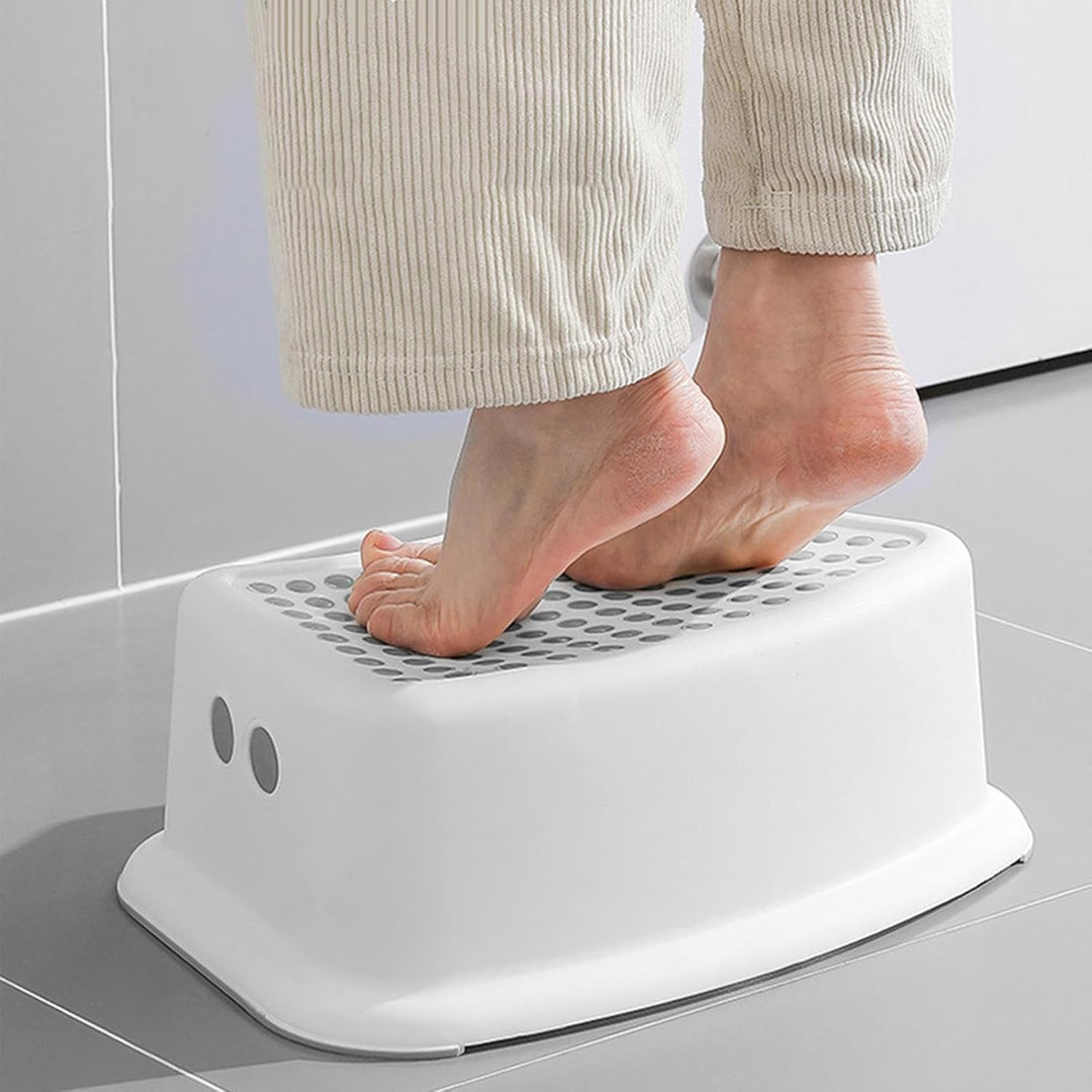 35 x 25 x 15 cm Fussstütze für Toilette – Toilette, Hocker, Physiologische Toilette, Tritthocker für