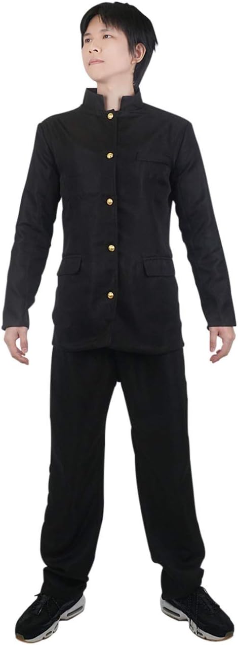 CoolChange Japanische Schuluniform für Jungen | Gakuran Uniform | Schwarz | Grösse: S, S