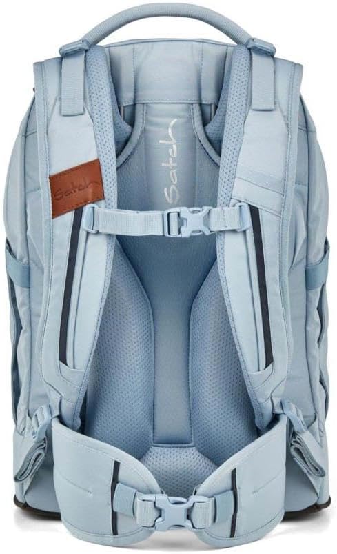 Satch Pack Pencil Slider Edition Schulrucksack Set 3tlg. inkl. Sporttasche (Nordic Ice Blue Skandi),
