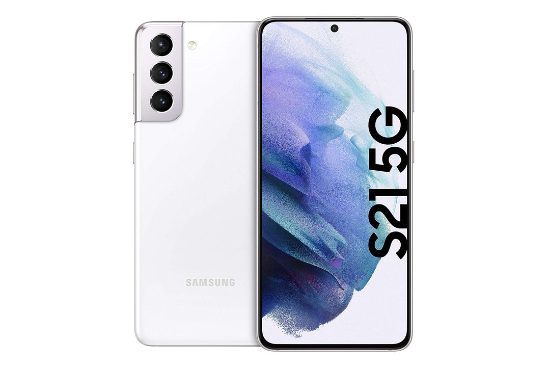 Samsung Galaxy S21 5G, Android Smartphone, Triple-Kamera, Infinity-O Display, 128 GB Speicher, leist