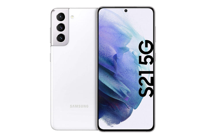 Samsung Galaxy S21 5G, Android Smartphone, Triple-Kamera, Infinity-O Display, 128 GB Speicher, leist