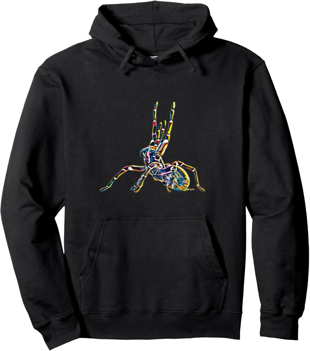 Vogelspinnen Motiv Tarantel Spinnen Tiermotiv Vogelspinne Pullover Hoodie