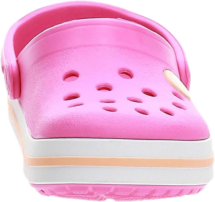 Crocs Unisex Kinder Crocband Kids Clogs 33/34 EU Electric Pink Cantaloupe, 33/34 EU Electric Pink Ca