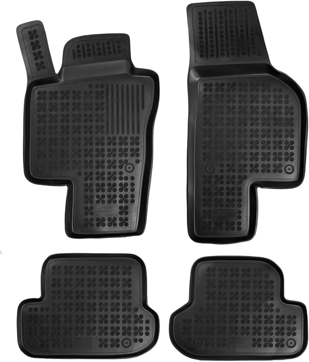 AZUGA Hohe Gummi Fussmatten passend für VW Beetle ab 10/2011-2019 AZ10300198