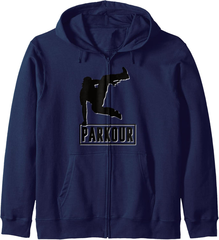 Parkour Freerunner Freestyle T-Shirt | Parkour T-Shirt | Kapuzenjacke