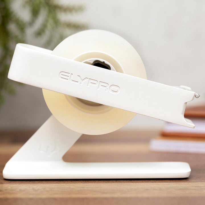 ELYPRO Modernes Etikettenspender für den Büroschreibtisch, elegantes und minimalistisches Design, au