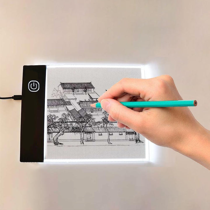 Led Licht Pad, Leuchttisch A6 Dimmbar Leuchtplatte Kit Ultradünnes Tablet Zeichnung Skizzieren Wiede