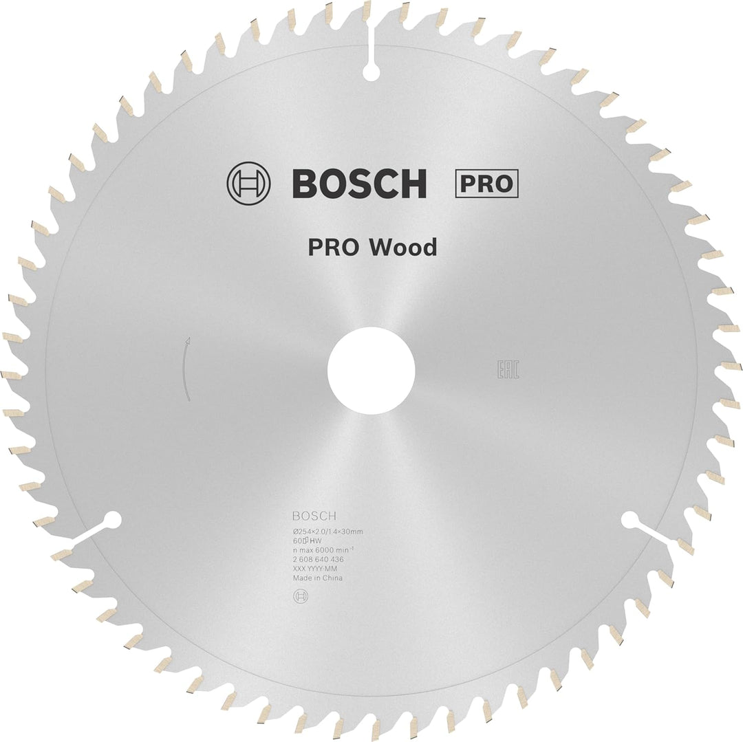 Bosch Accessories Bosch Professional 1x Kreissägeblatt Optiline Wood (Sägeblatt für Holz, Ø 254 x 30