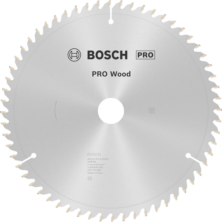 Bosch Accessories Bosch Professional 1x Kreissägeblatt Optiline Wood (Sägeblatt für Holz, Ø 254 x 30