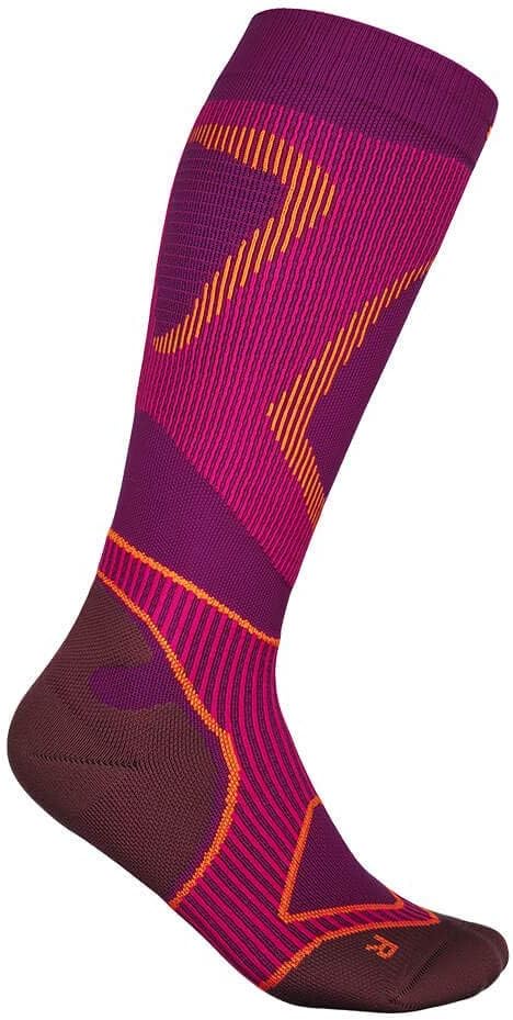 BAUERFEIND Herren Run Performance Laufsocken, Kniestrümpfe mit Targeted Compression Zone 38-40 / M R