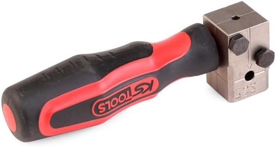KS Tools 122.1215 FLAREFIXeco 4,75 mm Universal-Bremsleitungs-Bördelgerät-Satz, 4-tlg Single, Single