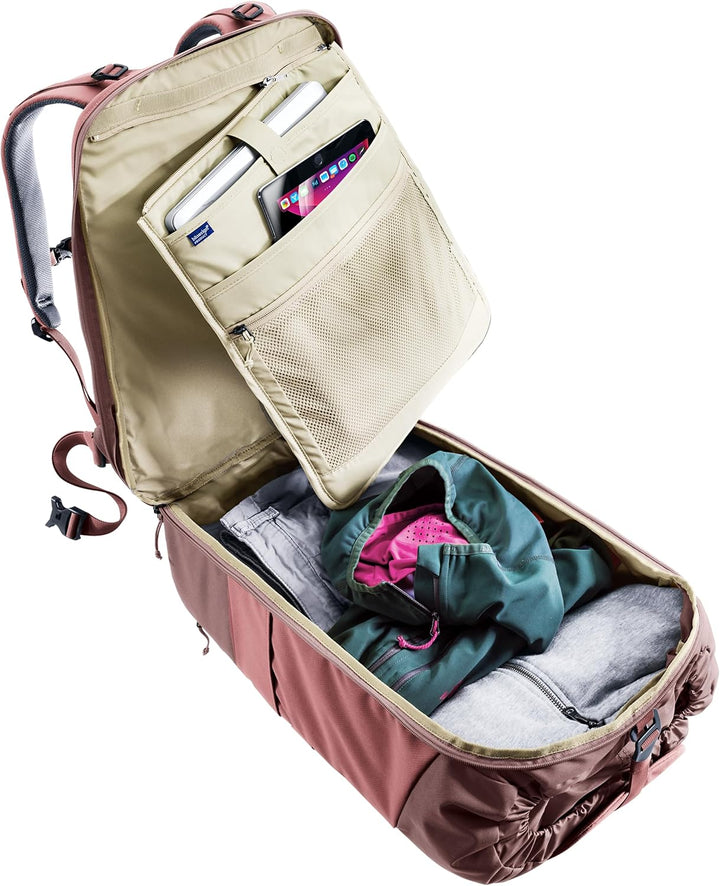 deuter Utilion 34+5 Rucksack mit Schuhfach Caspia - Raisin Einheitsgrösse, Caspia - Raisin Einheitsg