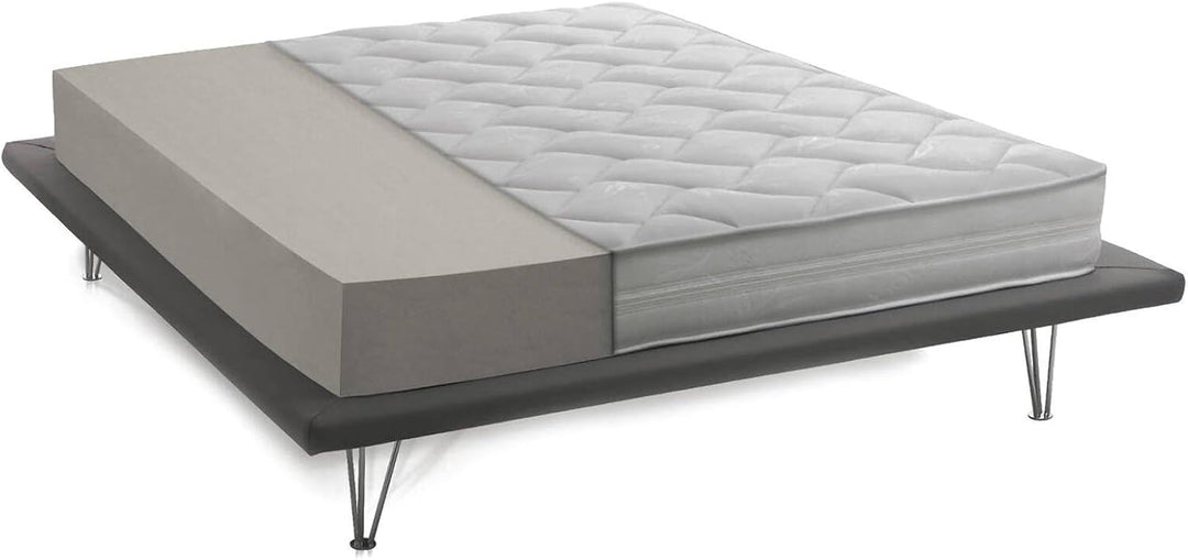 Talamo Italia - Doppelmatratze Sandra, Herausnehmbare Matratze aus Waterfoam, 100% Made in Italy, An