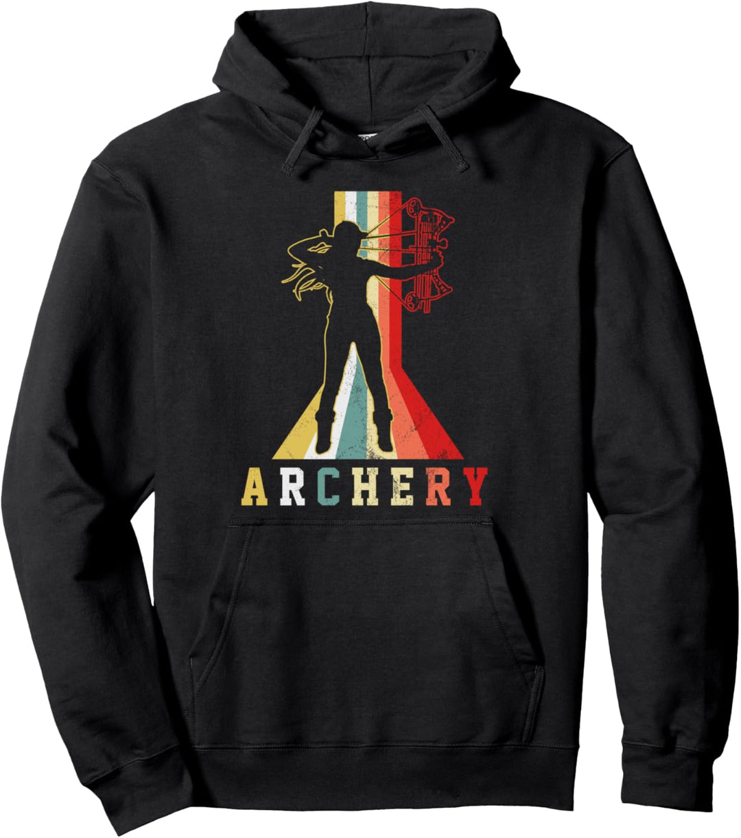 Bogensport Bogenschütze Pullover Hoodie