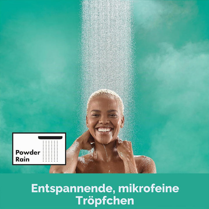 hansgrohe wassersparende Kopfbrause Pulsify S, Sparduschkopf (EcoSmart), Brausekopf 260mm, Duschkopf