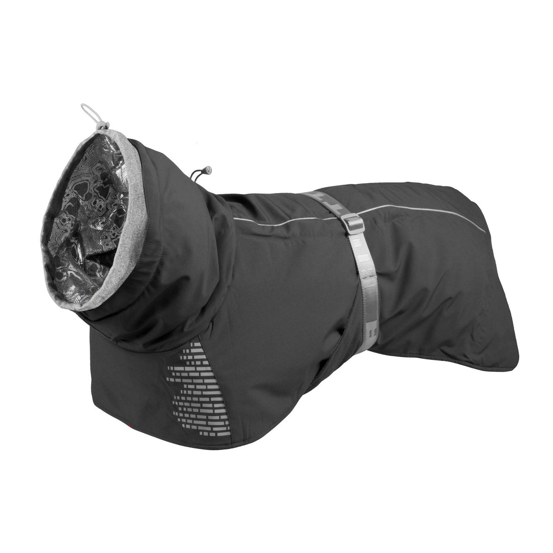 Hurtta Extreme Warmer Hundemantel, Granit grau 40,6 cm, grau 40,6 cm