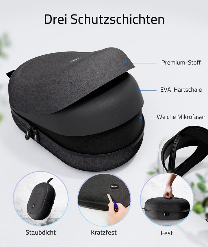 Syntech Gross Tragetasche Kompatibel mit Oculus/Meta Quest 3, Quest 2/Pro Zubehör PICO4 VR Headset m