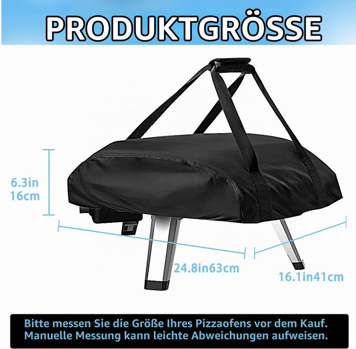 Pizzaofen Abdeckung für Ooni Koda 12,420D Wasserdicht Wetterfeste Oxford-Stoff Pizzaofen Tragetasche