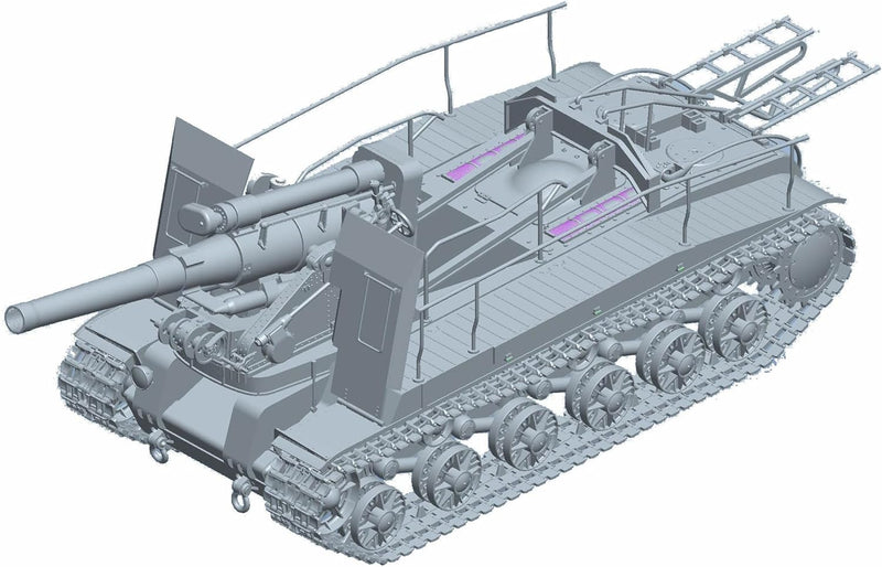 Trumpeter 005583-1/35 S51 Selbstfahrlafette Modellbausatz