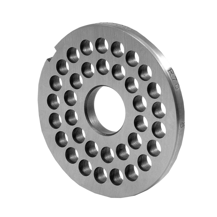 WOLFCUT R70 Fleischwolfscheibe mit 8,0 mm Bohrung System Unger Werkzeugstahl