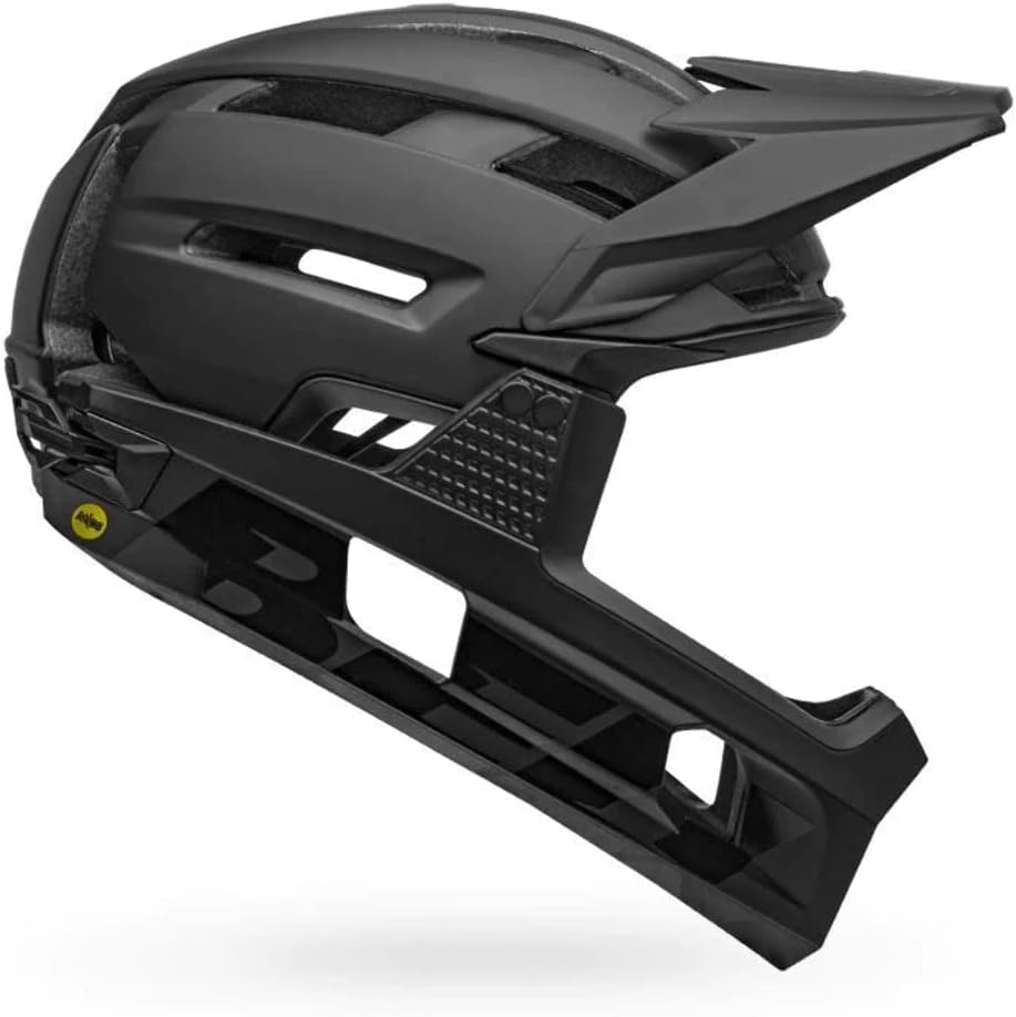 BELL Herren Super Air Helm L Matte Black/White Fasthouse, L Matte Black/White Fasthouse