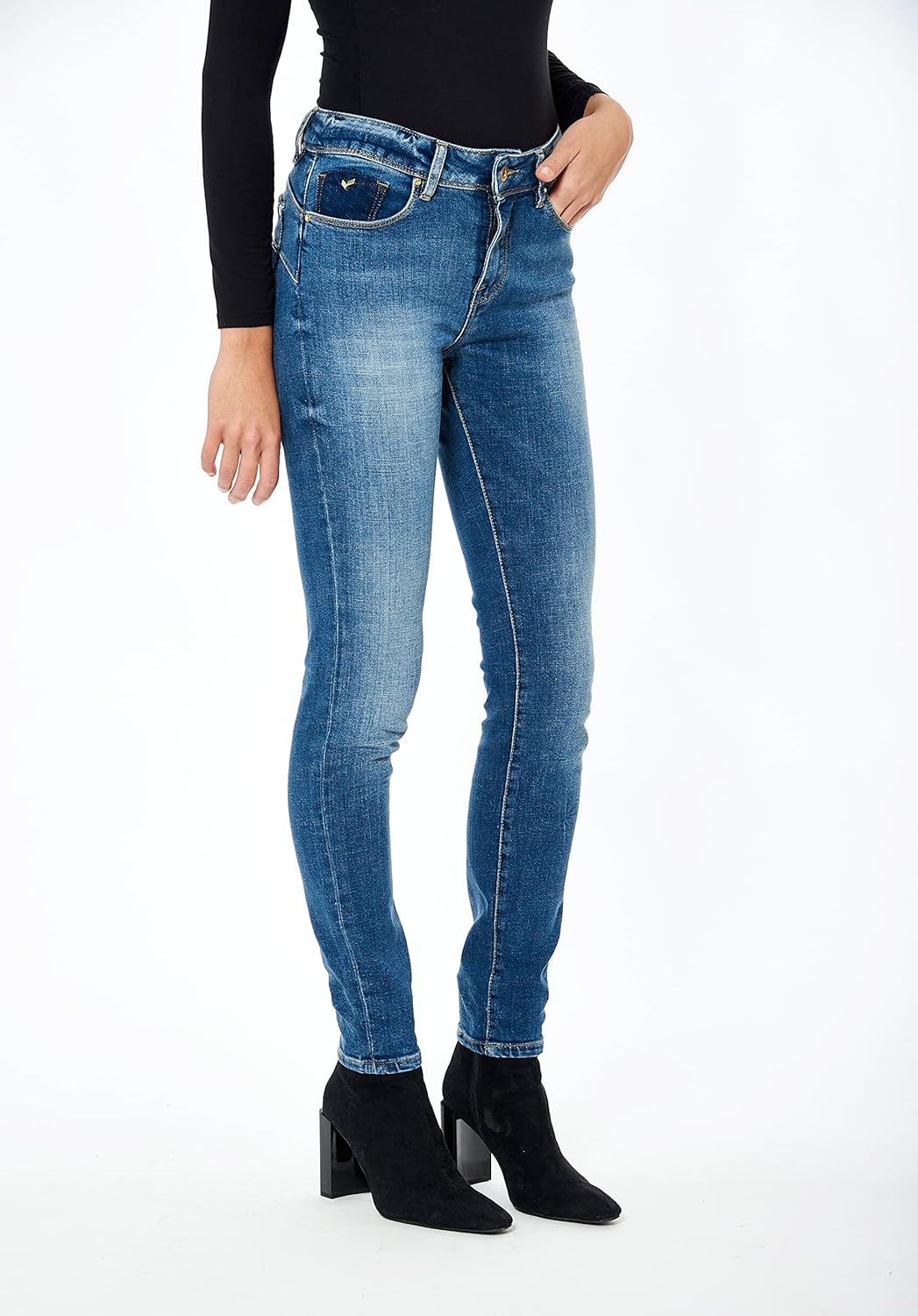 Kaporal Damen Florr Jeans 33W / 32L Kobalt, 33W / 32L Kobalt