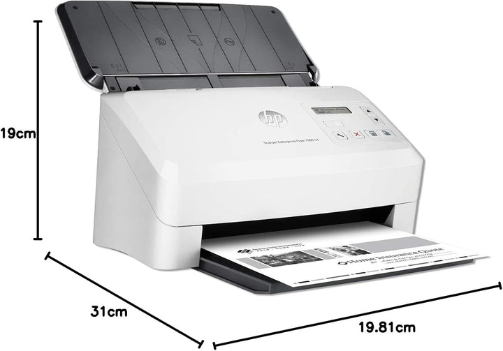 HP ScanJet Enterprise Flow 7000 s3, Scanner, Einzelblattzufuhr, 80-Blatt ADF, USB 2.0, USB 3.0, bis