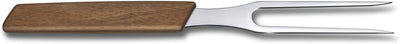 Victorinox, Swiss Modern, Profi Tranchiergabel, Extra Scharfe Klinge, 15 cm, Edler Holzgriff, Rostfr