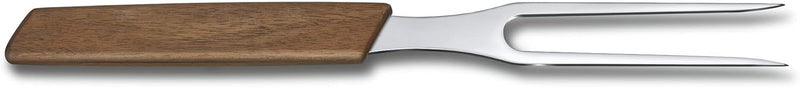 Victorinox, Swiss Modern, Profi Tranchiergabel, Extra Scharfe Klinge, 15 cm, Edler Holzgriff, Rostfr