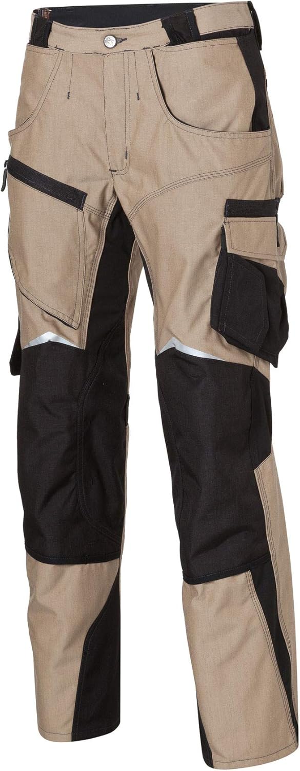 KÜBLER Workwear KÜBLER PRACTIQ Arbeitshose schwarz, Grösse 25, Herren-Arbeitshose aus verstärkter Ba