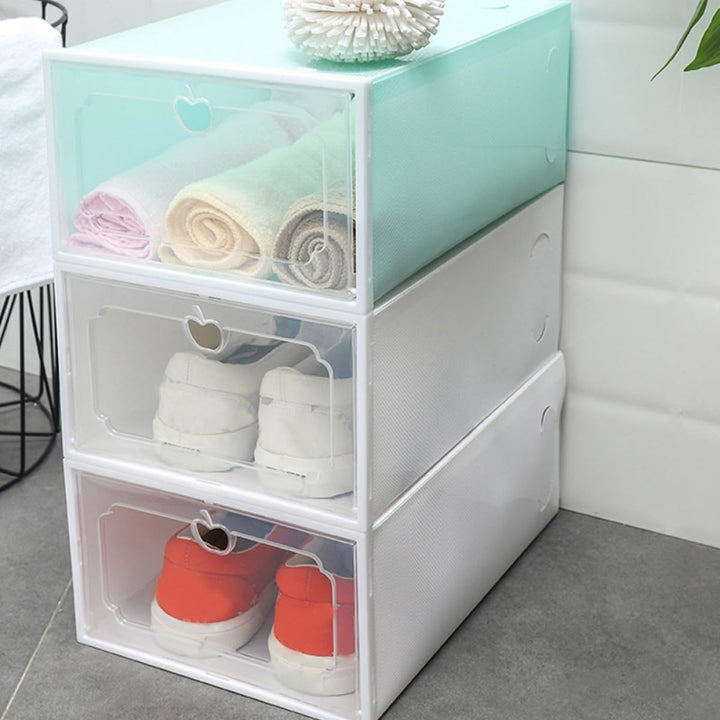 Cabilock 6stücke Transparente Schuhboxen Mit Grossem Fassungsvermögen Aufbewahrungsboxen Für Schuhe