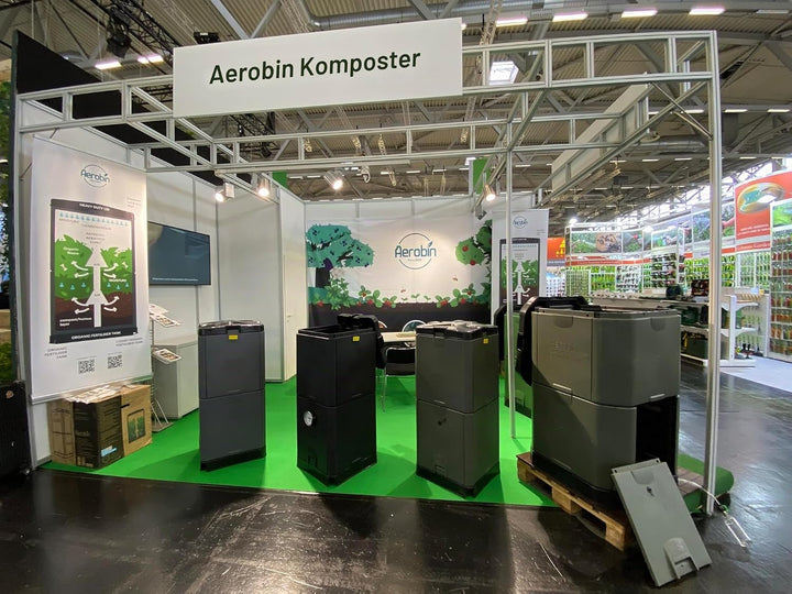 Aerobin Kompostbehälter – Schnelle 3-monatige Kompostierung – Geruchsfreier Heimkomposter für Küchen