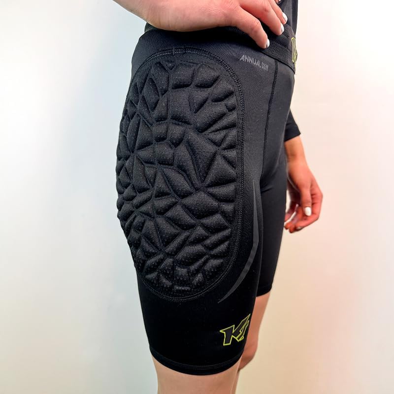 KEEPERsport - Torwart Unterziehhose gepolstert - Kurze Protektionshose für Torhüter Underwear - Grös
