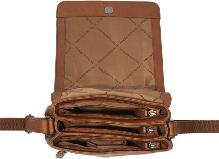 The Chesterfield Brand Wax Pull Up Florence Umhängetasche Leder 22 cm